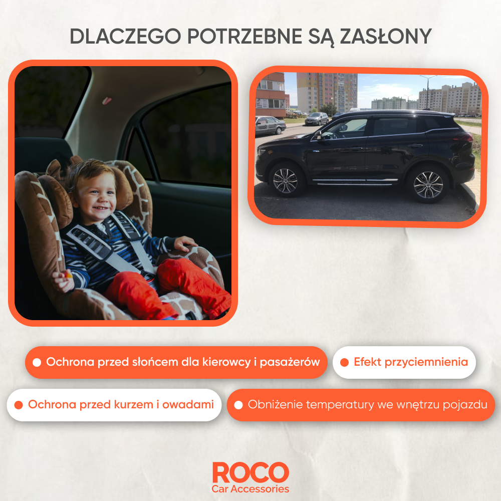 Zasłonki przeciwsłoneczne Volvo XC60 2