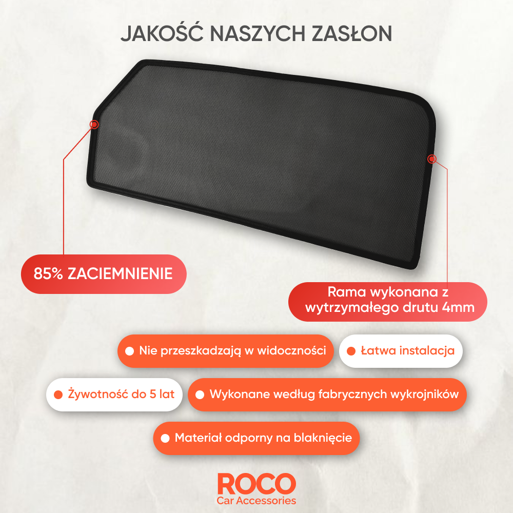 Zasłonki przeciwsłoneczne Ford Mondeo 4 kombi