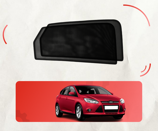 Zasłonki przeciwsłoneczne Ford Focus 3 hatchback tylne drzwi
