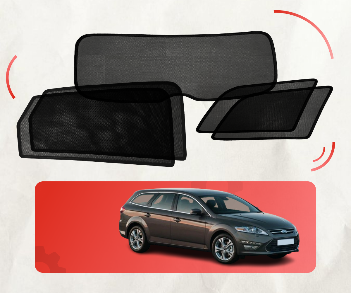 Zasłonki przeciwsłoneczne Ford Mondeo 4 kombi